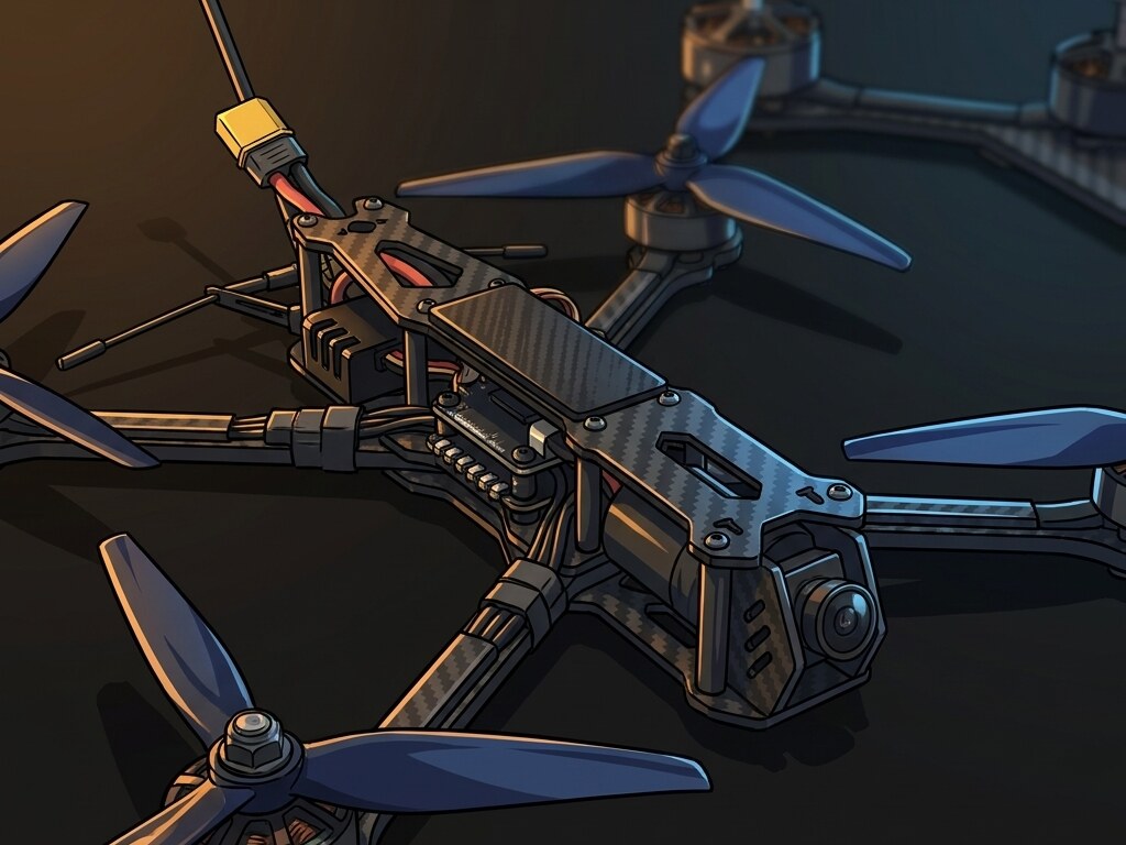 HUNT10 tactical FPV strike drone